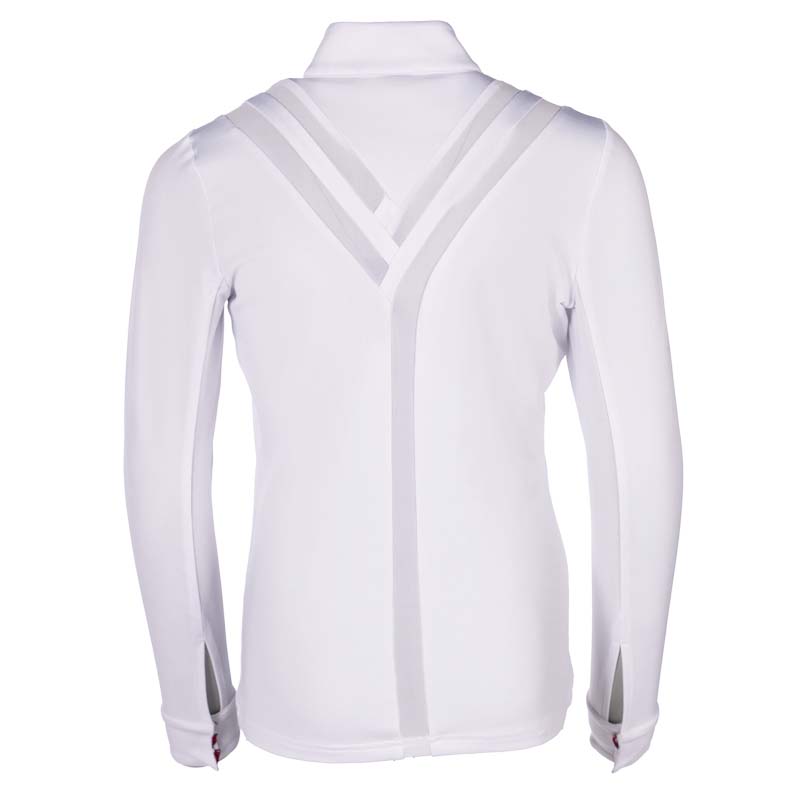Polo da Gara HKM da bambina a maniche lunghe HUNTER - 2267