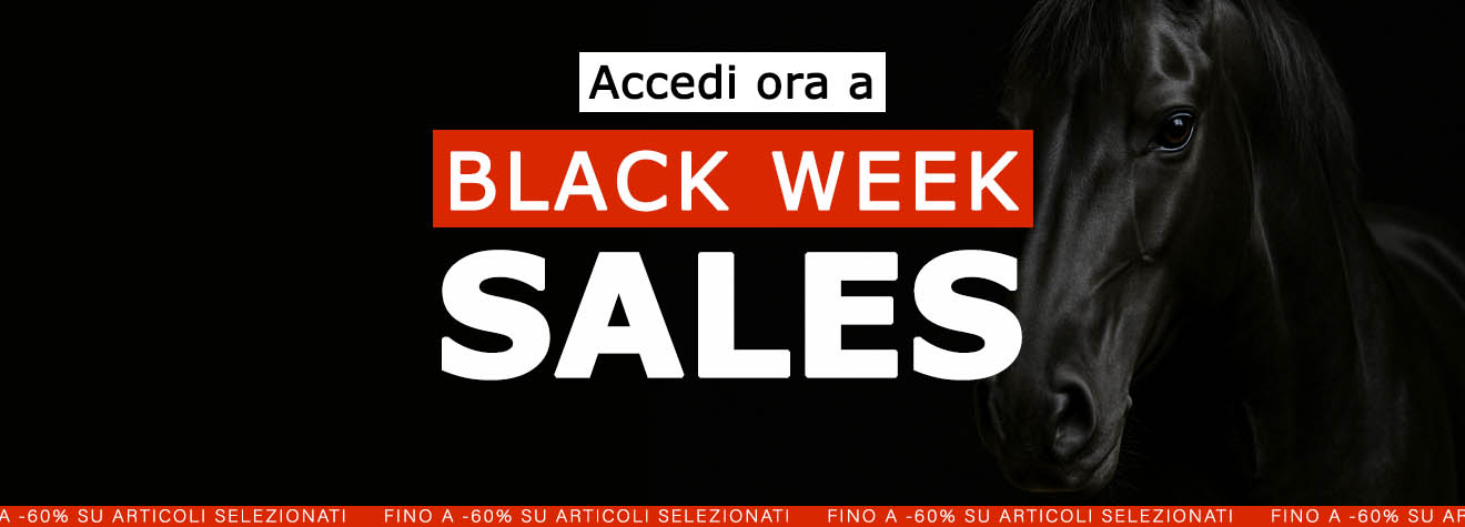 Accedi ora alle offerte Black Week con sconti da 10% al 60%