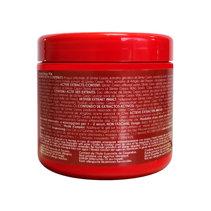 Gel Riscaldante Artiglio Rosso al 90% 500ml Officinalis per cavalli - 1907