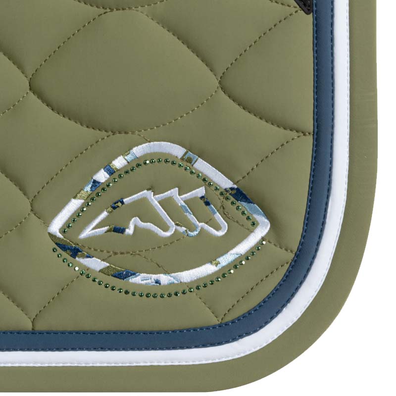 Sottosella da salto Equiline EROC trapuntato anti-urto - 9262