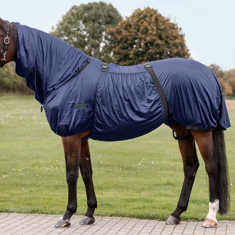 Coperta per Dermatite Estiva Cavallo BASIC con copertura pancia - 0275