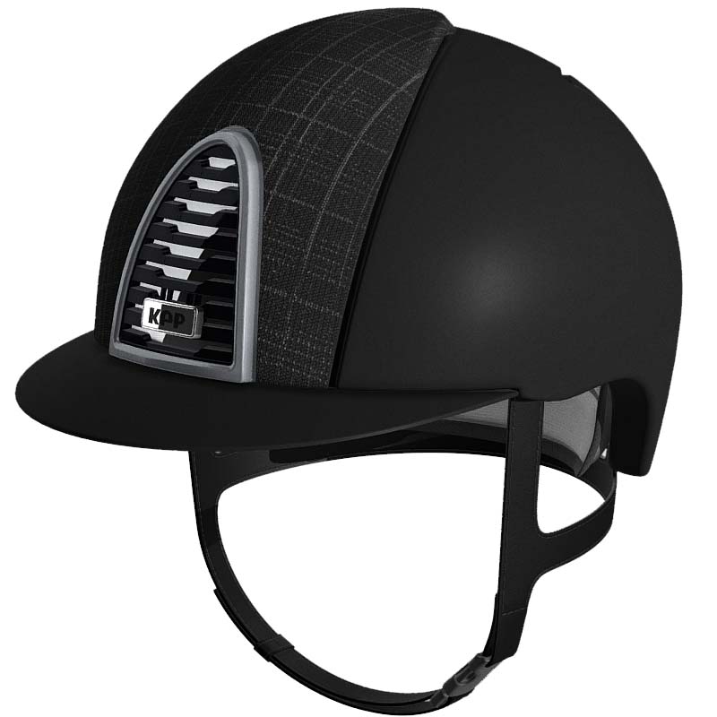 Casco kep italia cromo 2.0 textile - frontale glitter galassia
