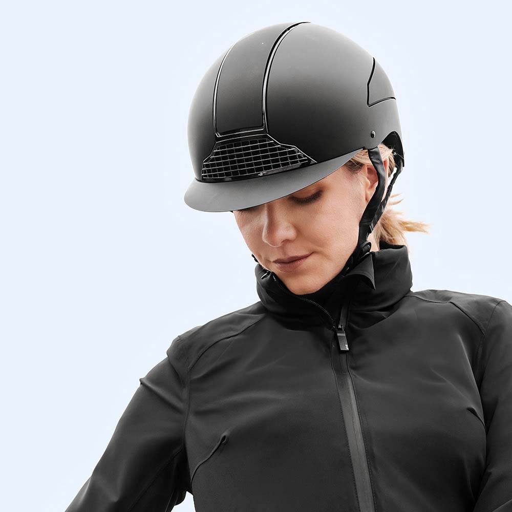Casco Equitazione unisex SWING H24 Chrome - 3283