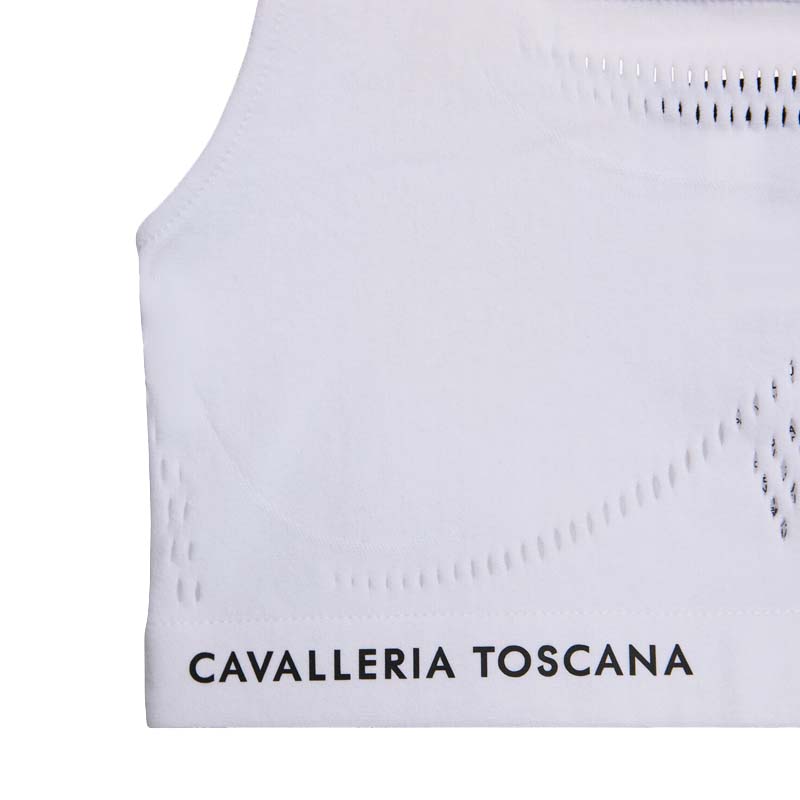 Reggiseno sportivo seamless da donna Cavalleria Toscana - 4017