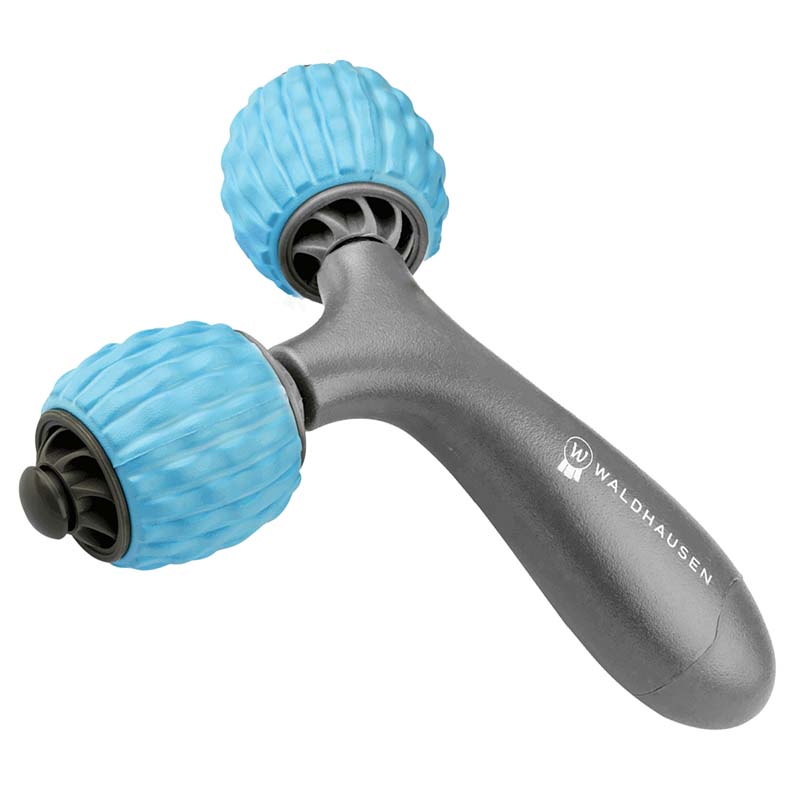 Rullo massaggiante a doppia testina comfort creator w-health & care