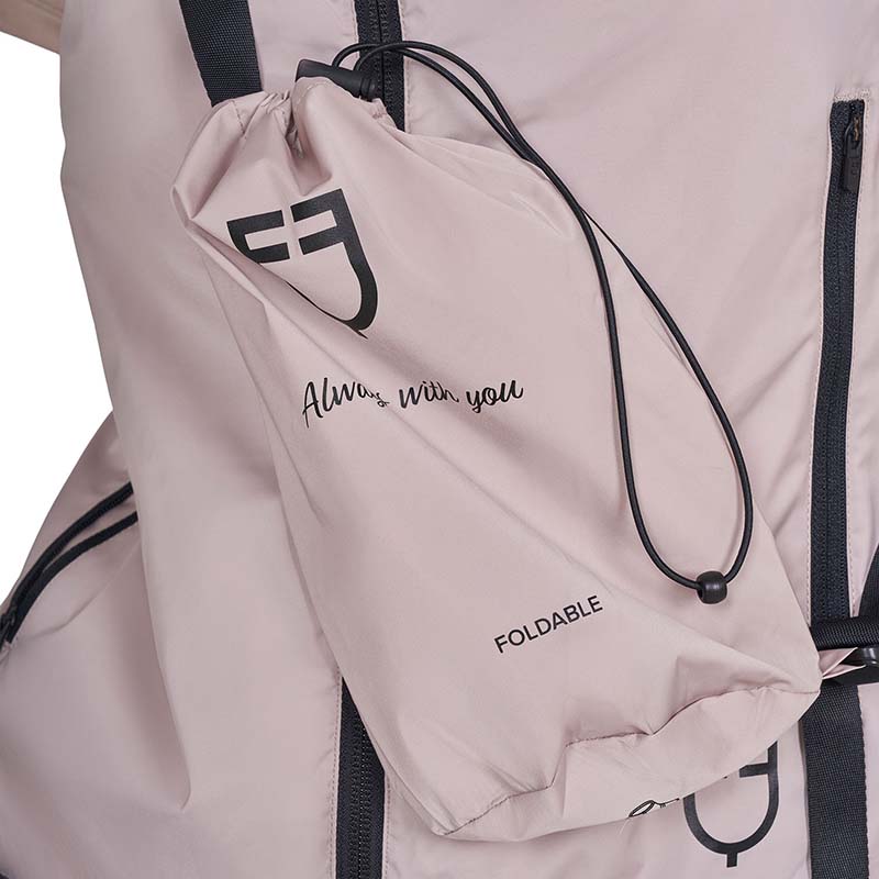 Gilet Impermeabile salva-spazio da donna Equestro Foldable - 9478