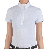 POLO DA GARA EQUILINE CAMBERK da DONNA MANICHE CORTE