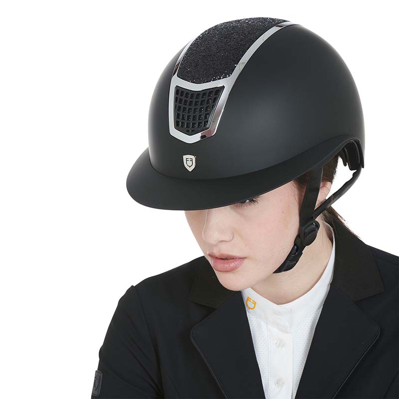 Casco Equestro ECLIPSE Stone Matt - visiera larga - 2102