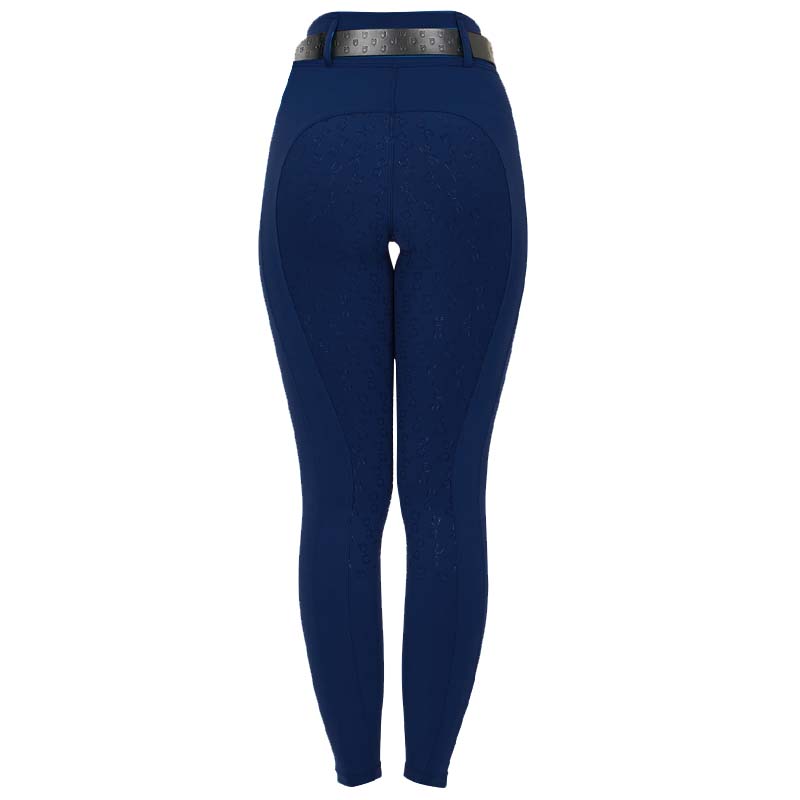 Leggings equitazione Equestro con Full grip da donna, vita alta e passanti  - 9765