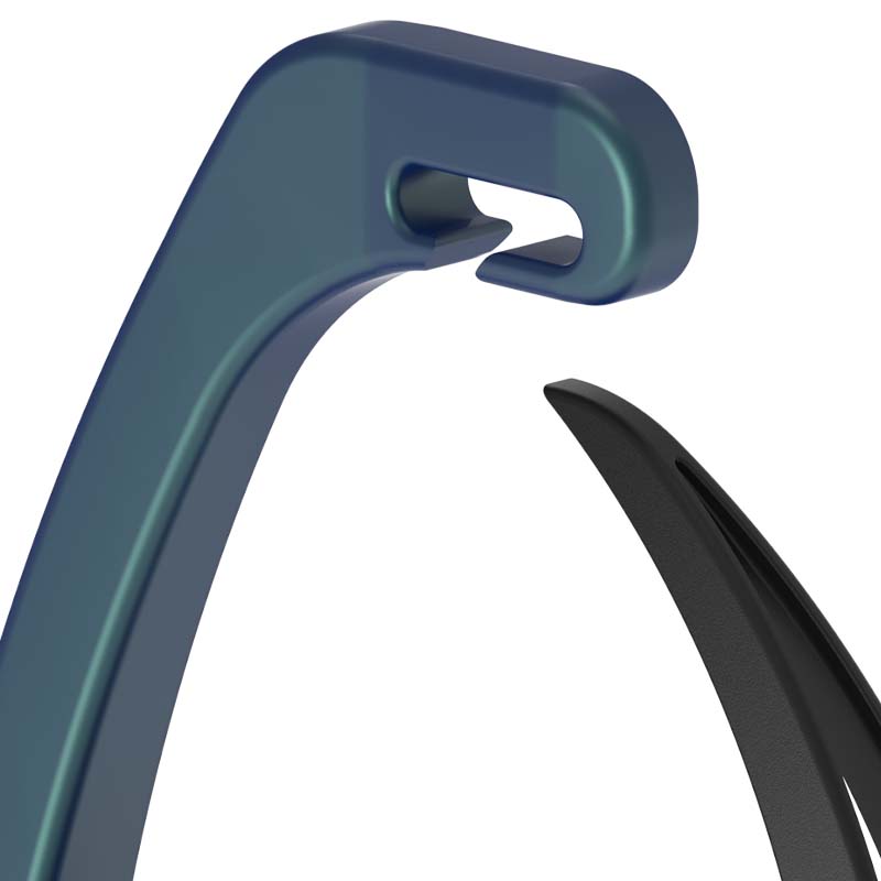 Staffe di sicurezza safe riding s3 chamaleon in alluminio anticorodal made in italy - 3174