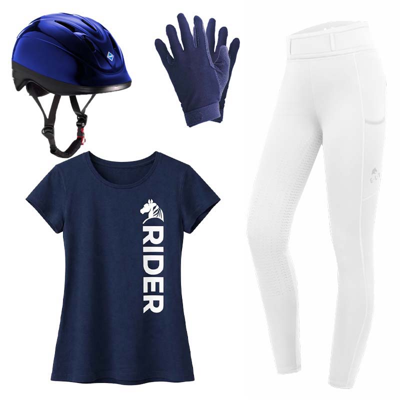Set completo Abbigliamento Equitazione Inglese da Donna - per principianti e atleti