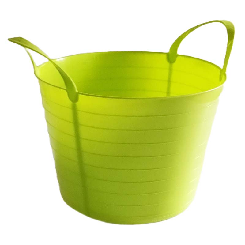 Secchio alto 14 lt in plastica flessibile con maniglie - 6316