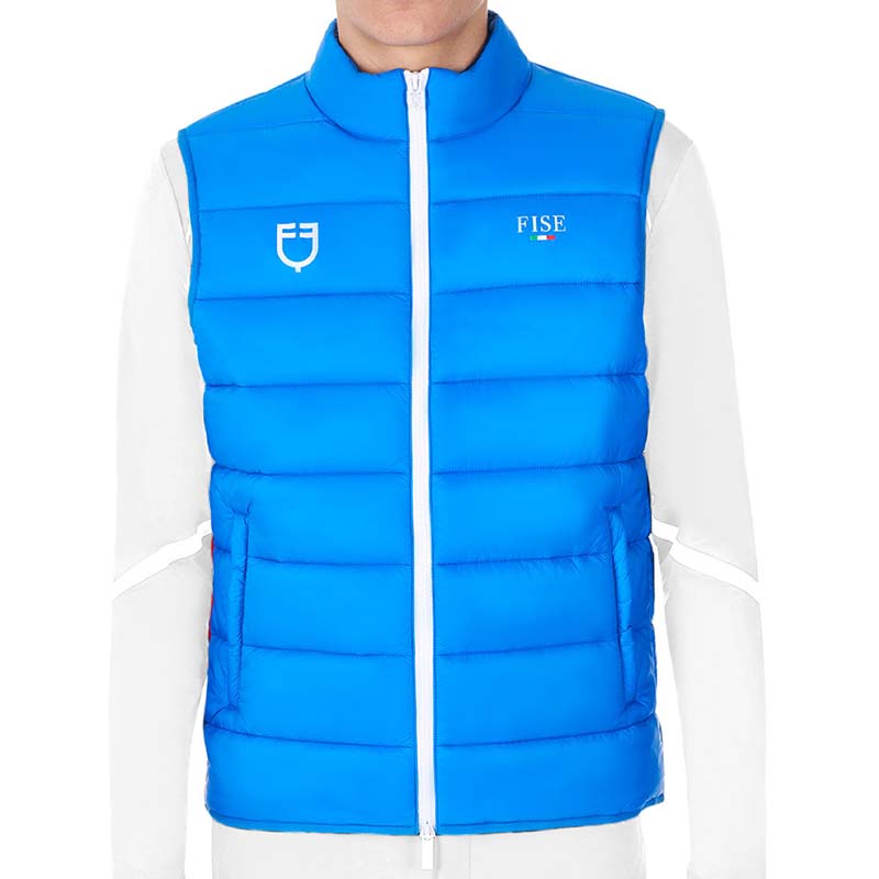Gilet smanicato uomo antivento Equestro X FISE - 9982