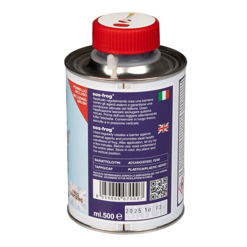 Trattamento per Fettone del Cavallo SOS-FROG 500ml - con pennello  - 0840