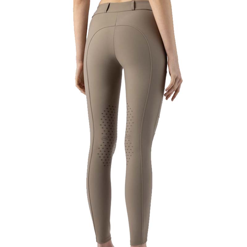Leggings a vita alta Donna Equiline EDNAK - Knee grip - 9240