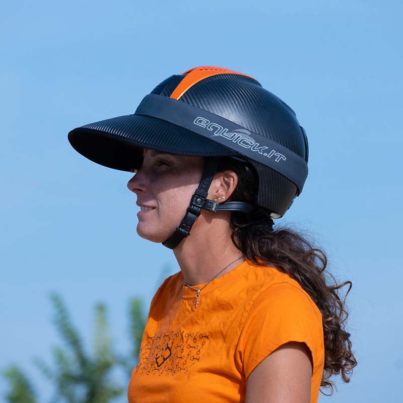 Visiera Parasole eQuick per Casco Equitazione AURA - 3320