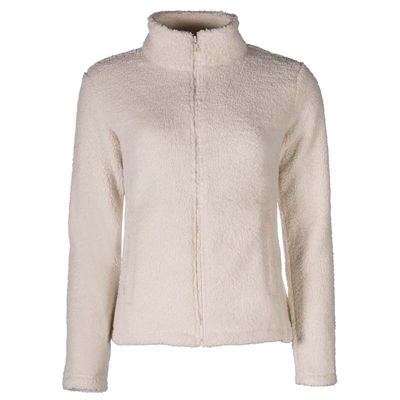 Giacca in pile da donna in stile pelliccetta HKM 