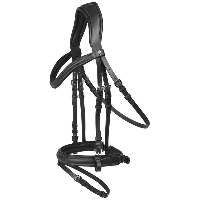 Briglia Anatomica Waldhausen X-Line Stockholm con Capezza Svedese - 2336