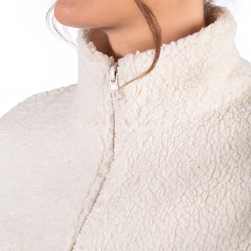 Giacca in pile da donna in stile pelliccetta HKM  - 3437