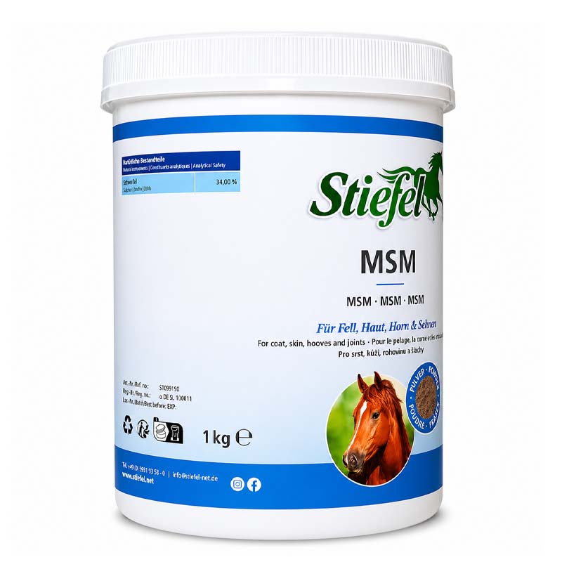MSM mangime complementare per Articolazioni Stiefel 1 kg - 1005