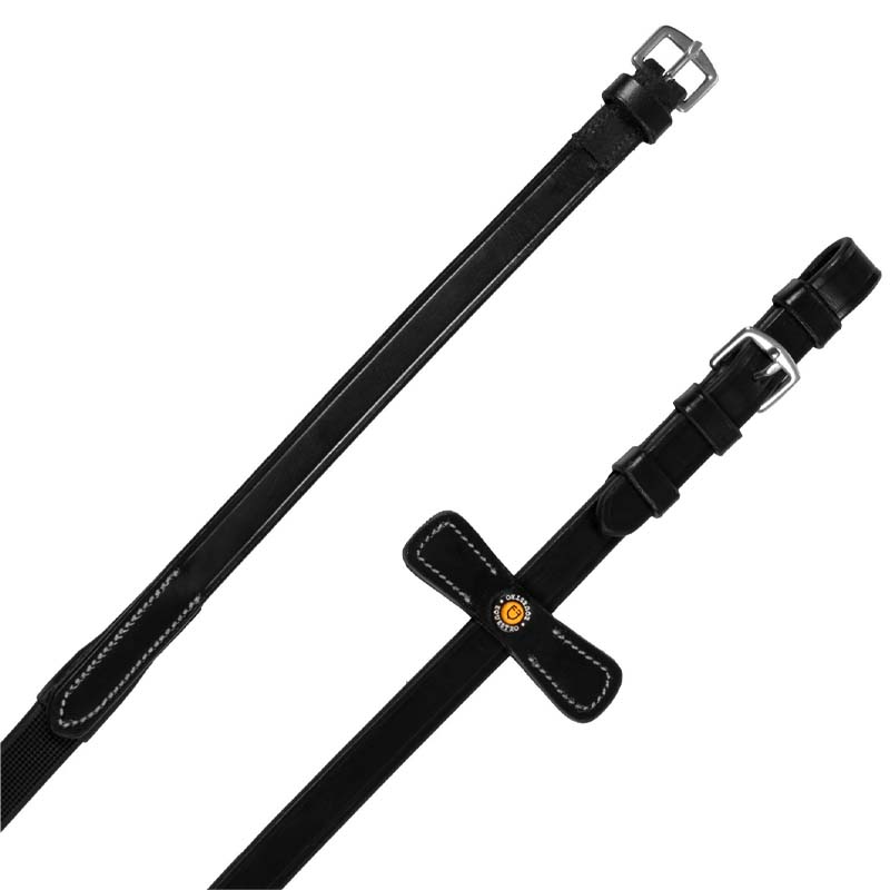 Redini Inglesi Stopper Equestro in cuoio con grip in gomma