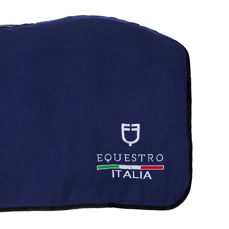 Coperta in Pile anti-pilling 280g Equestro X FISE - 9973