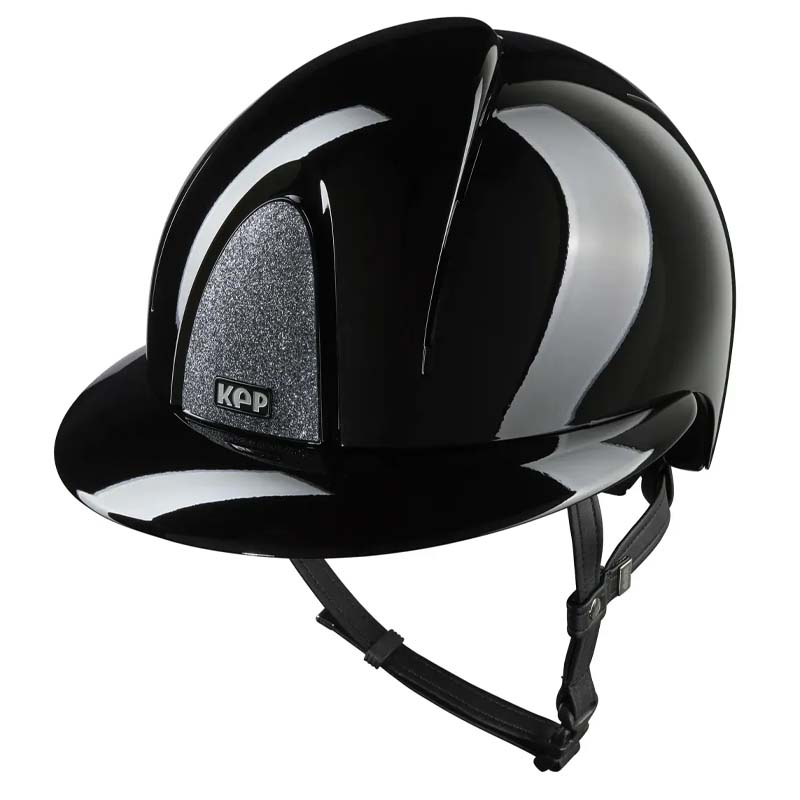 Casco KEP Smart Nova Metal Polish STAR Polo - visiera larga, finitura lucida con tessuto brillante - 3438