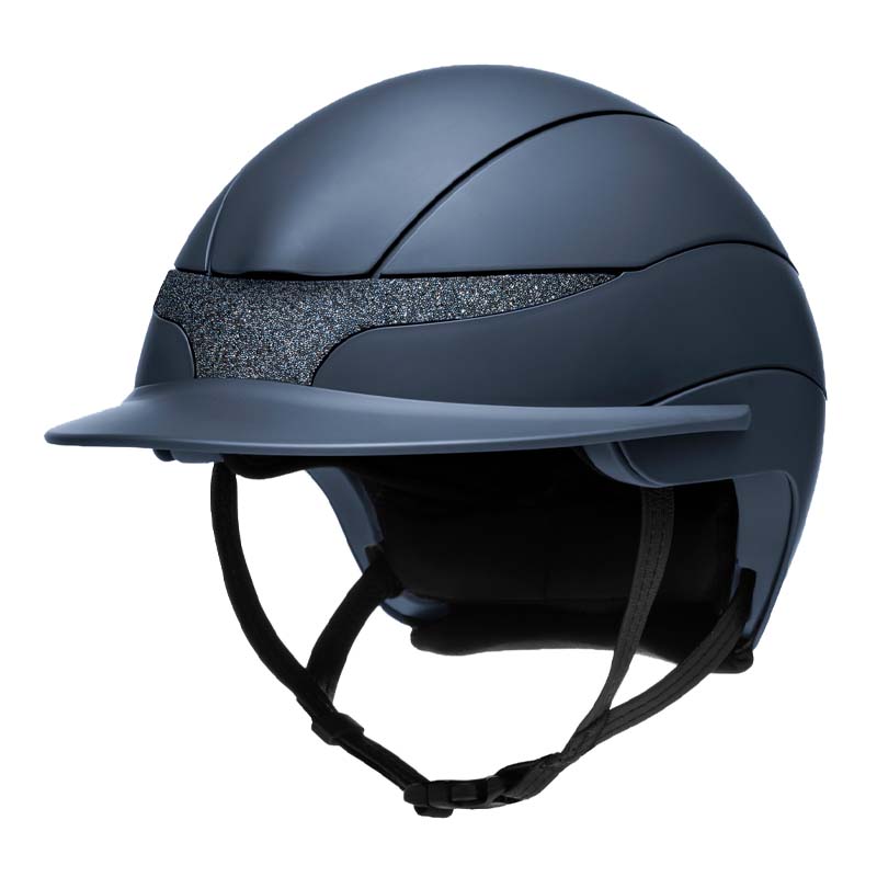 Casco equitazione Equiline XANTO con Fregio Swarovski - visiera standard - 3270
