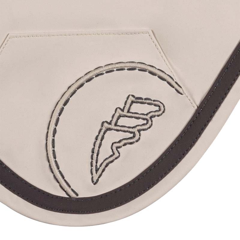 Cuffietta cavallo Equiline mod. Eonda con logo ricamato - 9293