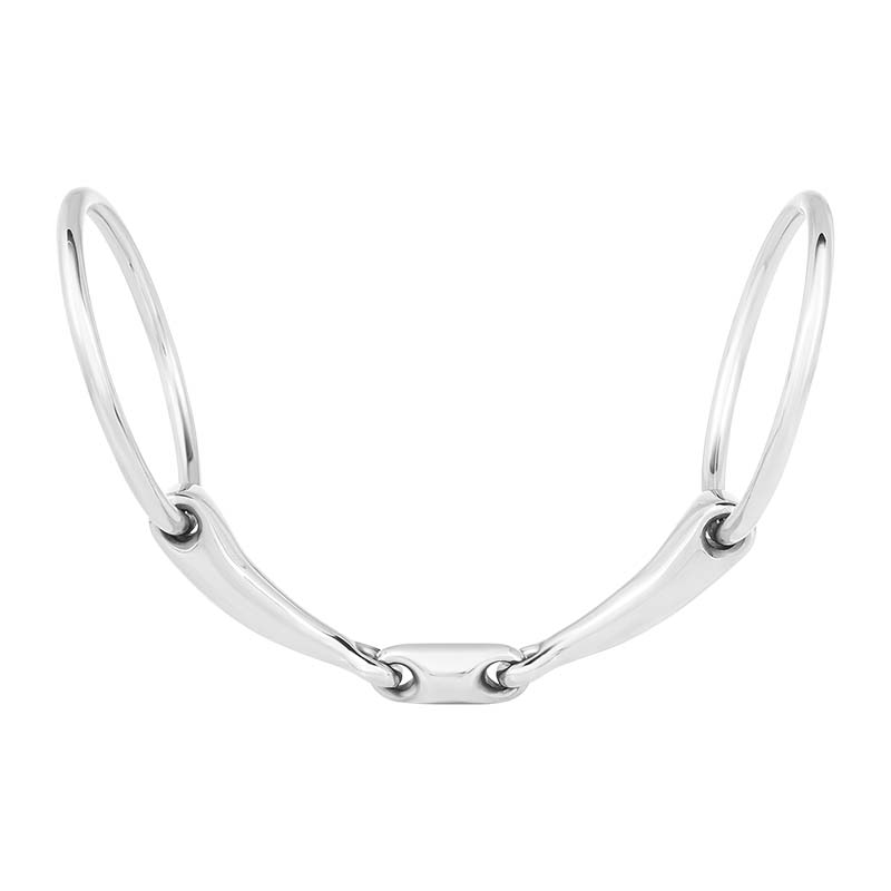 Filetto ad Anelli 7 cm con Snodo Doppio in acciaio - 3456