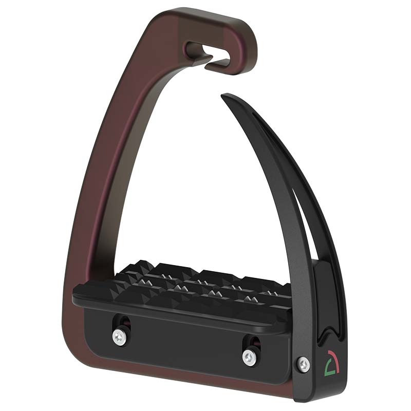 Staffe di sicurezza safe riding s3 chamaleon in alluminio anticorodal made in italy - 3174
