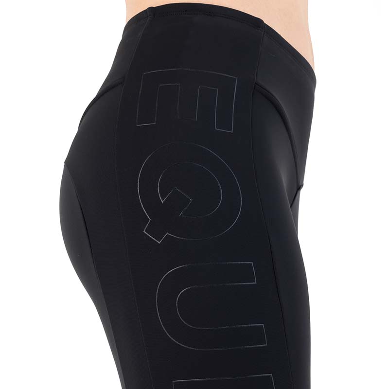 Leggings termici Equitazione Equiline Grip al ginocchio - interno micropile - 9276